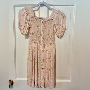 Girls size 10 Jessica Simpson pink floral dress